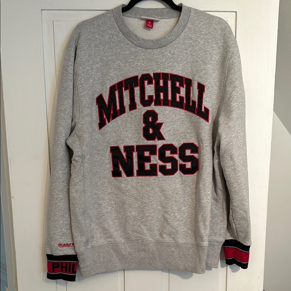 Mitchell & Ness Grey Men's Sweater